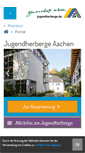 Mobile Screenshot of aachen.jugendherberge.de